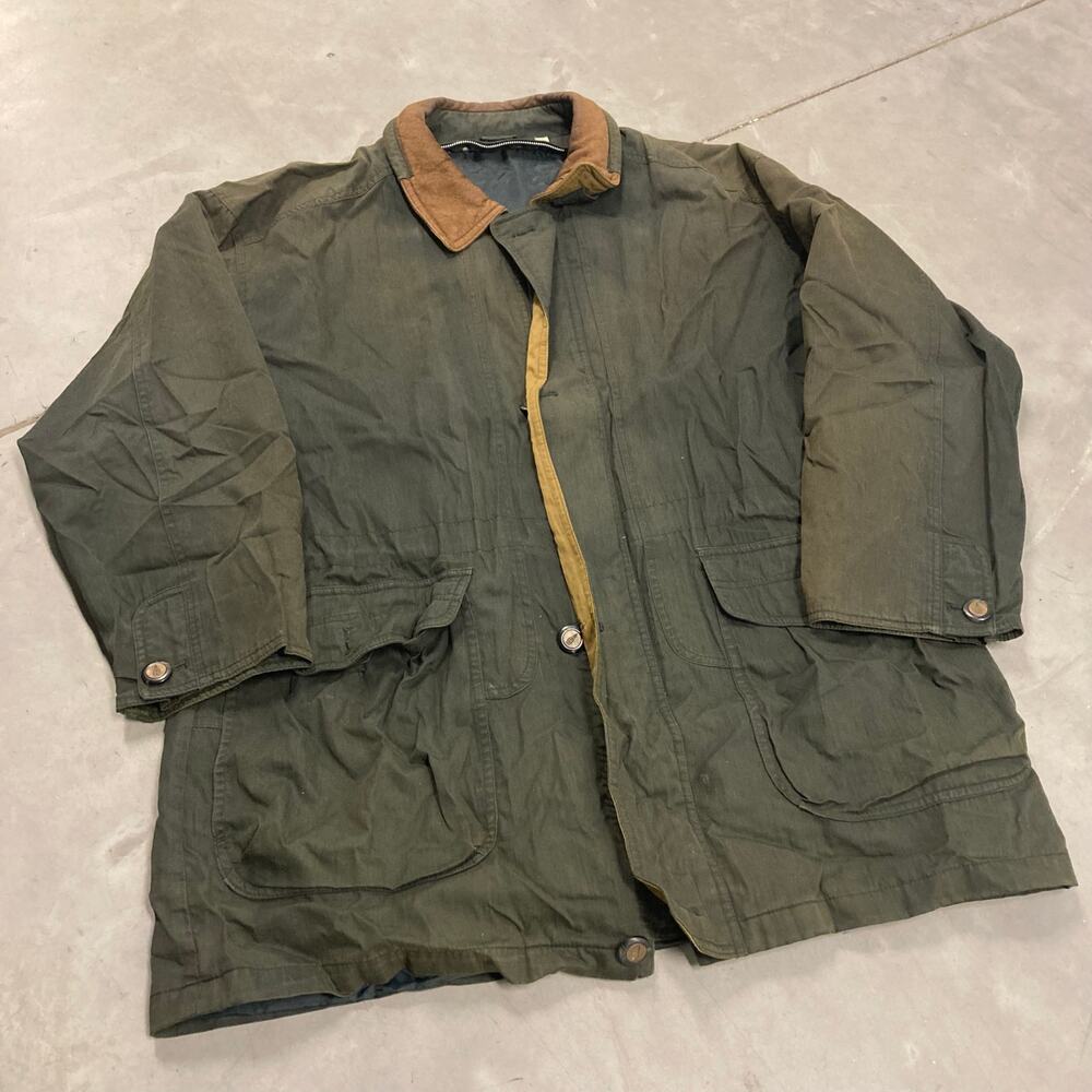 vintage y2k green chore jacket